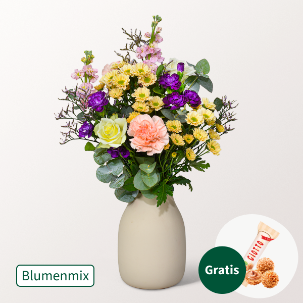 Blumenmix Harmonie mit Ferrero Giotto 3er