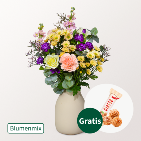 Blumenmix Harmonie mit Ferrero Giotto 3er