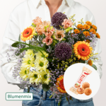 Blumenmix Happy Summer mit Ferrero Giotto 3er