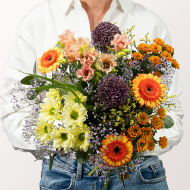 Blumenmix Happy Summer mit Ferrero Giotto 3er