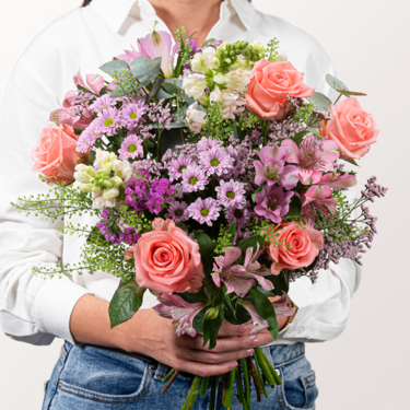 Blumenmix Landpartie mit Ferrero Giotto 3er
