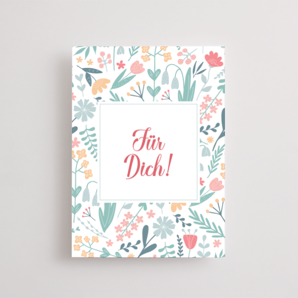 Greeting Card „Für Dich!“