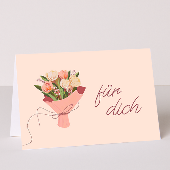 Motivkarte „Für Dich“