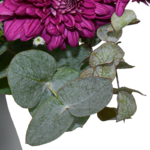 Blumenstrauß Von Herzen mit Vase & Ferrero Giotto 3er