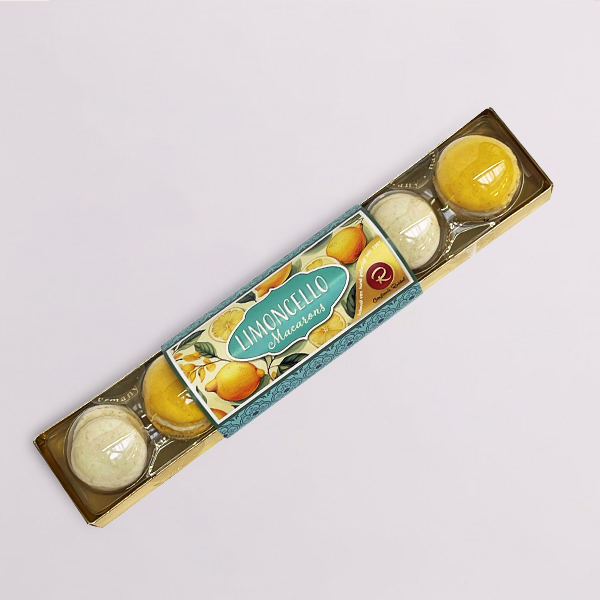 Klarsichtstange Macarons „Limoncello“ (60 g)