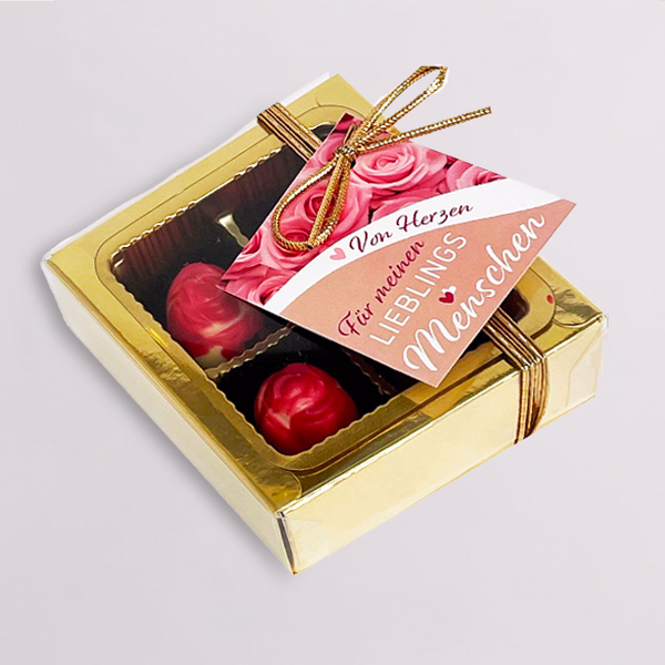 Pralinenpräsent „Lieblingsmensch“ (50 g)