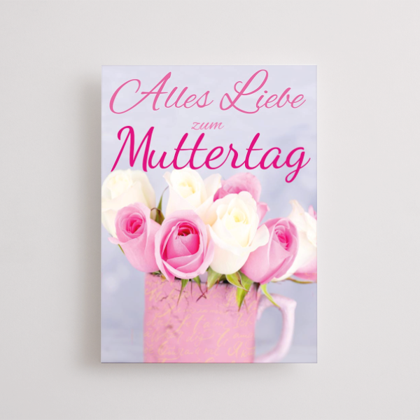 Motivkarte „Alles Liebe zum Muttertag“