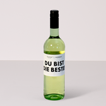 Weißwein „Du bist die Beste“ (0,75 l)