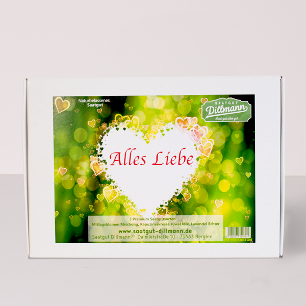 Saatgut Box „Alles Liebe“