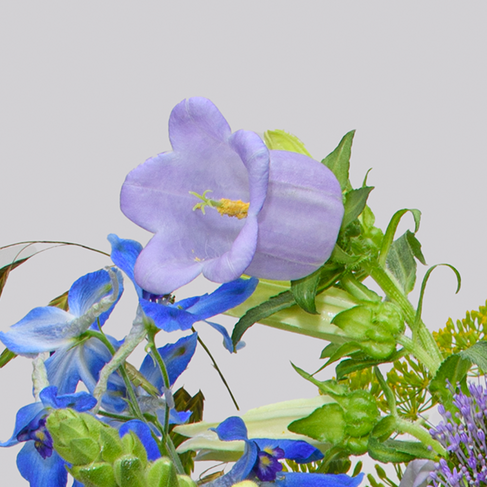 Flower Bouquet Sommerglück with vase & 3 Ferrero Giotto