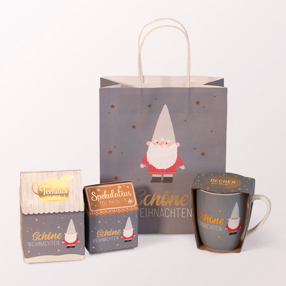 Geschenkbox Weihnachtswichtel