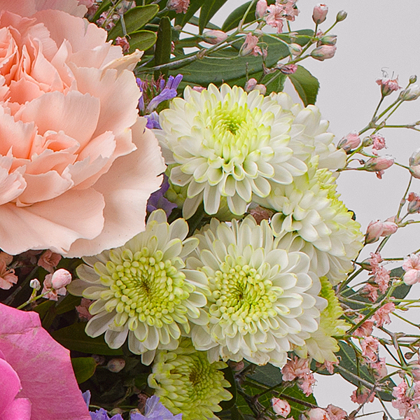 New Year's Bouquet „Guter Rutsch“ with vase & Rotkäppchen Sparkling Wine