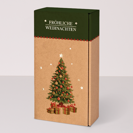 Geschenkverpackung „Fröhliche Weihnachten“