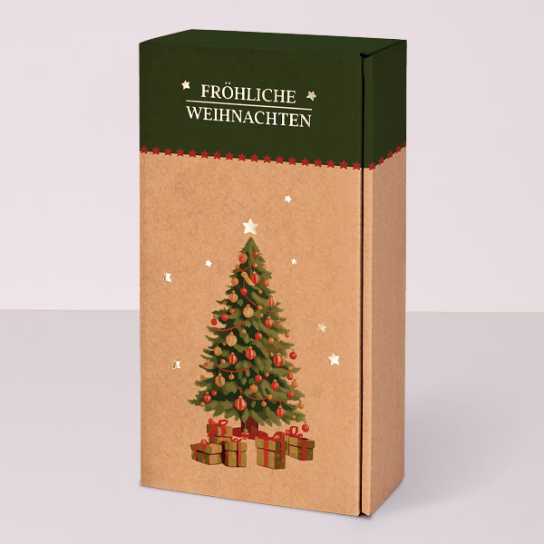 Geschenkverpackung „Fröhliche Weihnachten“
