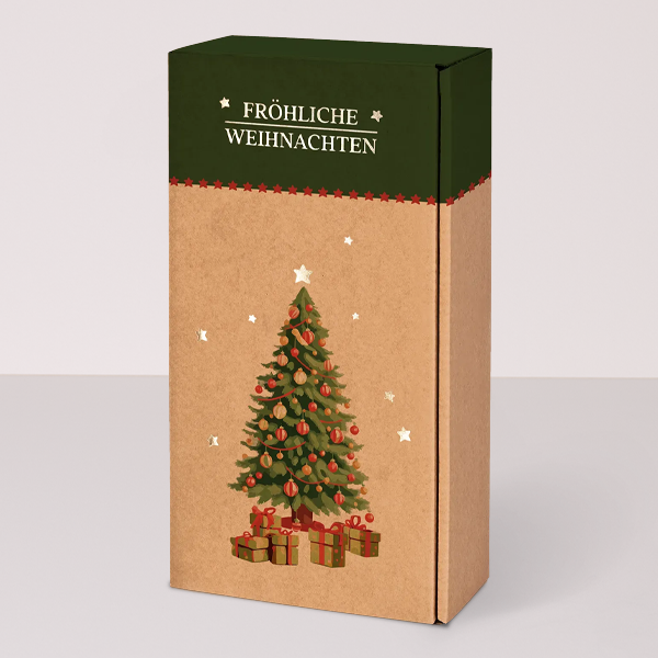 Geschenkverpackung „Fröhliche Weihnachten“