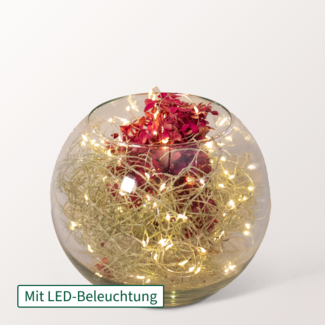 Lichtertraum im Glas