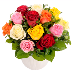 Bouquet of Mixed Roses