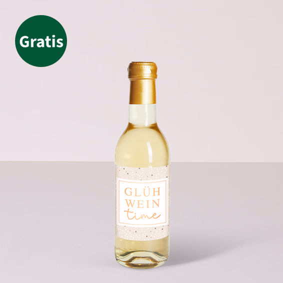 Weißer Glühwein „Glühwein time“ (0,25 l)