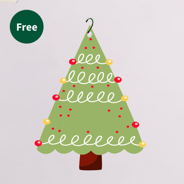 Flowercard Christmas Tree