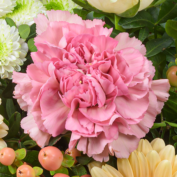 Flower Bouquet Poesie with vase & 3 Ferrero Giotto