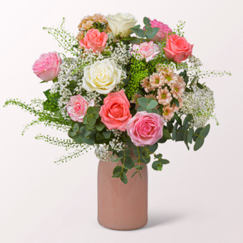 Blumenstrauß Blumenkind mit Vase