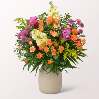 Blumenstrauß Frühlingsgarten mit Vase