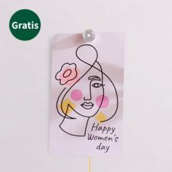 Blumenstecker „Happy Women's day“