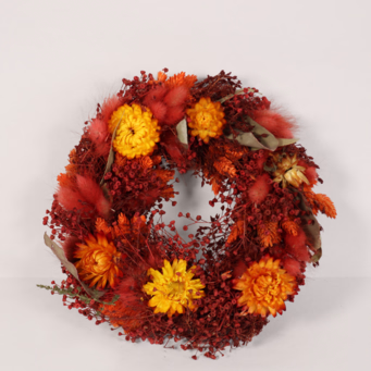 Dry Wreath Morning Light