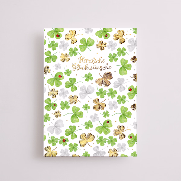 Greeting Card „Herzliche Glückwünsche“