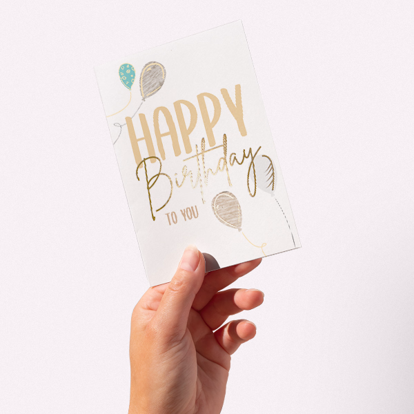 Greeting Card „Happy Birthday to you“