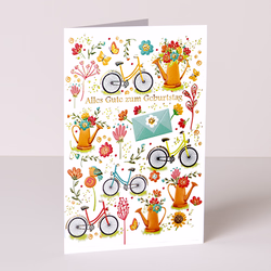 Motivkarte „Alles Gute zum Geburtstag“
