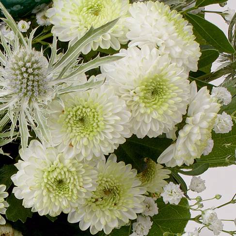 Flower Bouquet Sternstunde with vase & 3 Ferrero Giotto