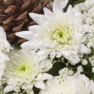 Flower Bouquet Sternennacht with vase & 3 Ferrero Giotto
