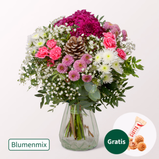 Blumenmix Wintergefühl mit Ferrero Giotto 3er