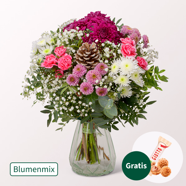 Blumenmix Wintergefühl mit Ferrero Giotto 3er