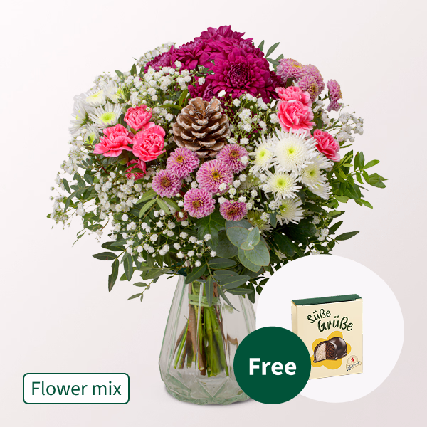 Flower Mix Wintergefühl with Halloren Balls