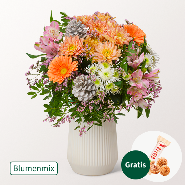 Blumenmix Blumenfreude mit Ferrero Giotto 3er