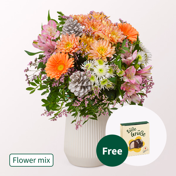 Flower Mix Blumenfreude with Halloren Balls