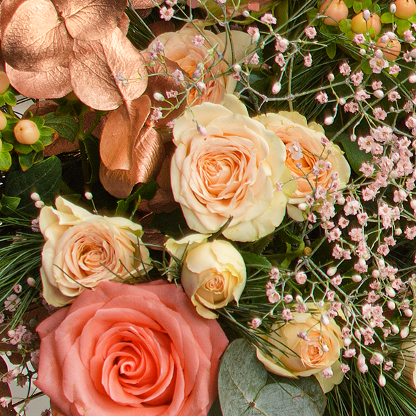 Blumenmix Warm Hug mit Ferrero Giotto 3er