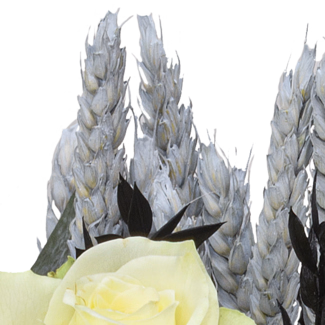 Sympathy Bouquet Tröstende Erinnerung with vase