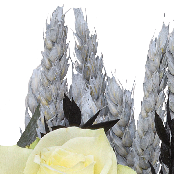 Sympathy Bouquet Tröstende Erinnerung with vase