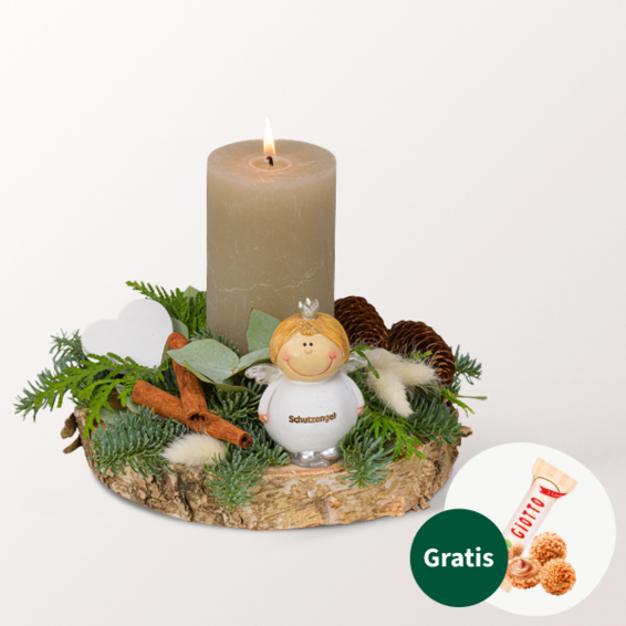 Adventsgesteck Engelszauber
