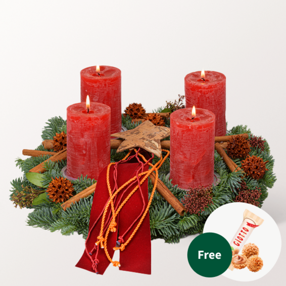 Wreath Nature Christmas (Ø 30 cm)