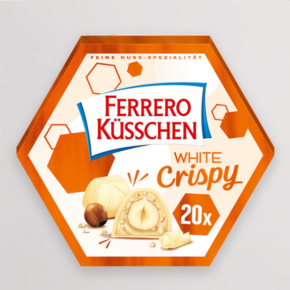 Ferrero Küsschen White Crispy (172 g)