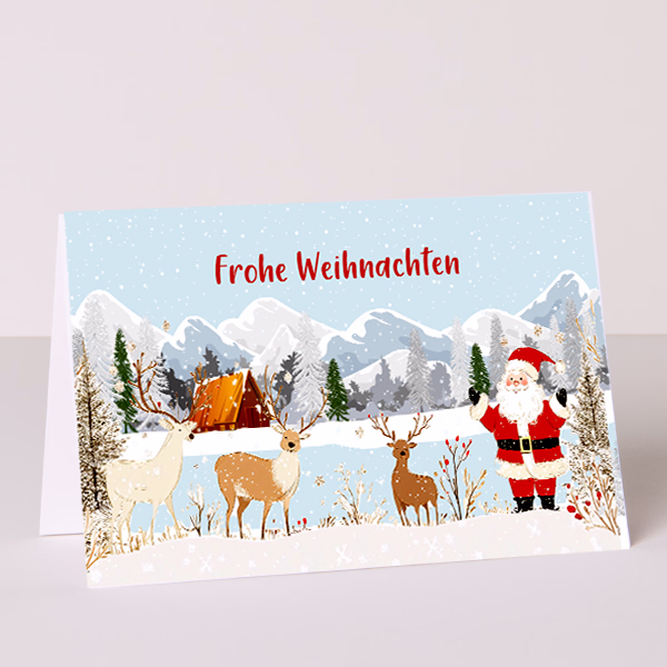Greeting Card „Frohe Weihnachten“