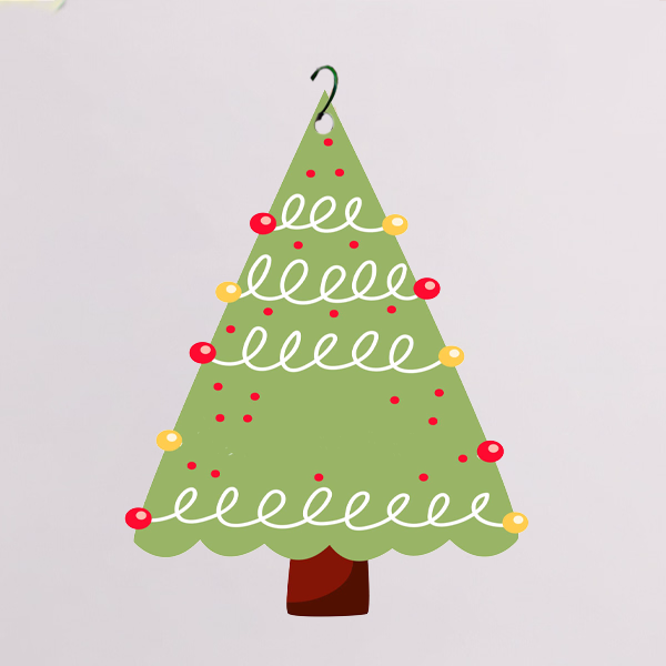 Blumenstecker Tannenbaum