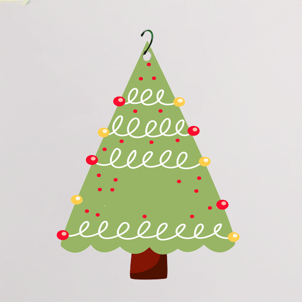 Blumenstecker Tannenbaum