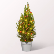 Weihnachtsbaum Weihnachtsfest mit LED-Beleuchtung & mit Ferrero Giotto 3er