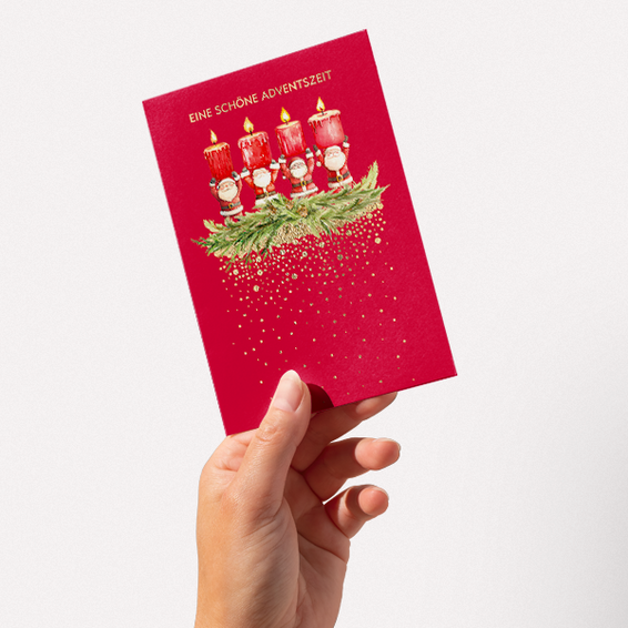 Motivkarte „Eine schöne Adventszeit“