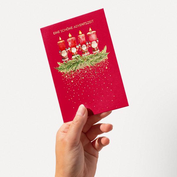 Motivkarte „Eine schöne Adventszeit“